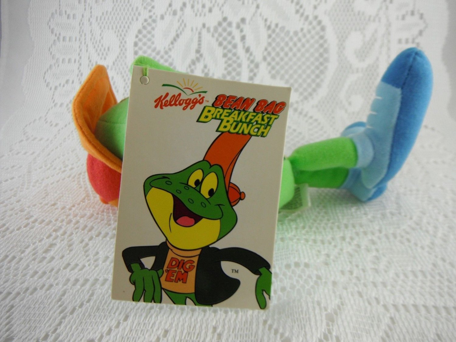 bean the frog plush