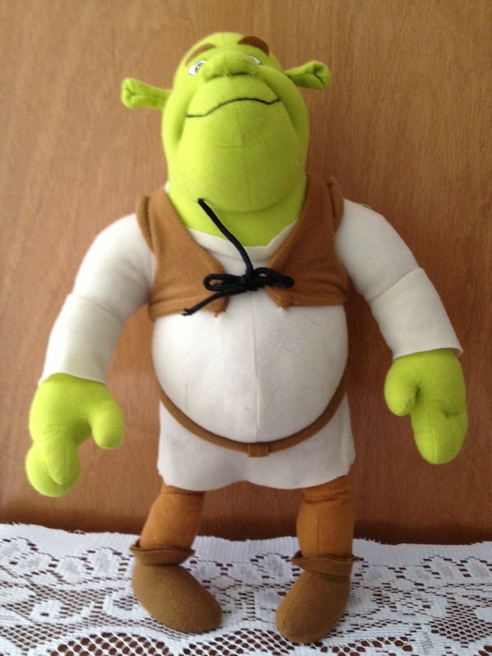 stuffed shrek doll