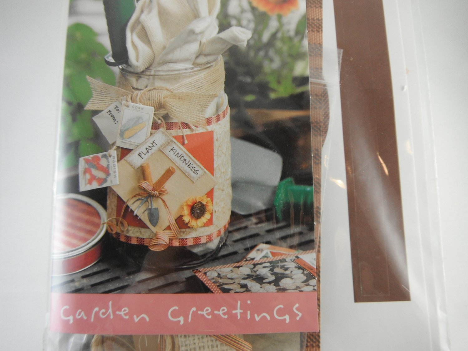Ball Jar Art Garden Greetings Home Decor Decorations tbljr1