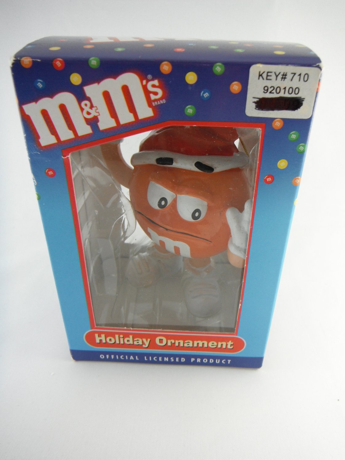 M&M's Character Holiday Christmas Tree Ornament Orange tbleu1