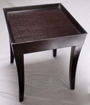 Hartford Square End Table Dark Cherry