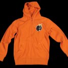 The Hundreds Orange 'Weather' Zip Up Hoodie