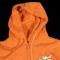 The Hundreds Orange 'Weather' Zip Up Hoodie