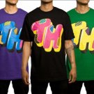 The Hundreds 'Patchwork' T Shirt - Purple