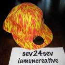 The Hundreds 'JAGS' Fitted New Era Hat - Orange