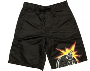 The Hundreds 'Hapa' Board Shorts - Black 36