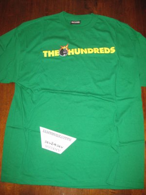The Hundreds Green Logo Mens T Shirt - Size XXL
