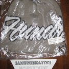 The Hundreds Script Beanie Grey/White