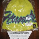 The Hundreds 'Script' Beanie Yellow/Purple