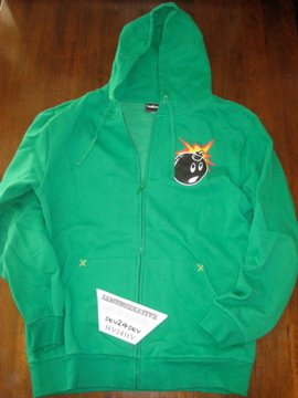 the hundreds hoodie green