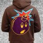 The Hundreds 'Heat' Zip Up Mens Hooded Sweatshirt Brown - Size XL