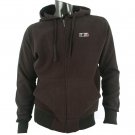 The Hundreds 'Seattle' Waffle Hooded Zip Up Sweatshirt Black - Size XL