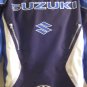 Suzuki OEM Diablo Textile Motorcycle Jacket by AGV Sport Black Blue White GSXR Armor Mens Size XL