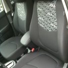 2010 KIA Soul Plus OEM Seat Covers with Glow in the Dark Logo