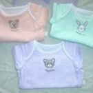 New American Girl Bitty Baby Gift Tees bodysuit set