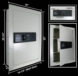 Electronic Wall Safe