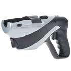 Designer's Plastic Light Gun for Sony PS3 Move Controller - Black + Silver