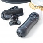 Genuine PS3 PlayStation Move Motion Controller with Camera + Beat Sketch Blu-ray Disc Set (56431)
