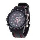 USB Rechargeable 1.3 MP Pin-hole Spy AV Camera Disguised as Working Waterproof Wristwatch (4GB)