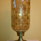 Mosaic Glass Candle Holder.