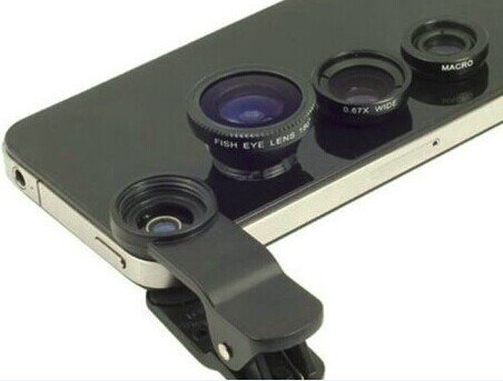 3-in-1 Photo Lens for iPhone 6 Plus, iPhone 6, iPhone 5S, iPhone 4S