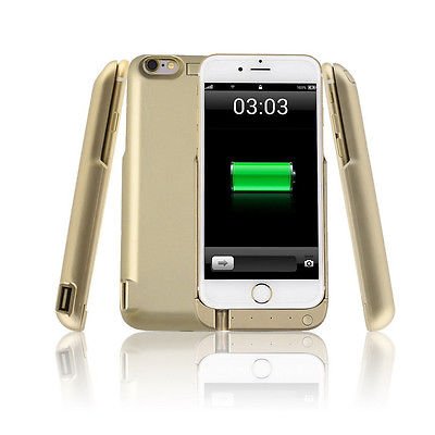 7000mAh Battery Case for iPhone 6S, iPhone 6 - Gold