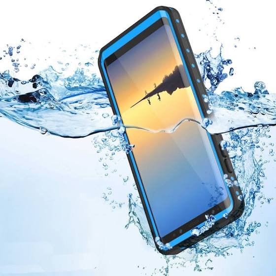 Waterproof Case for Samsung Galaxy Note 8 - Blue
