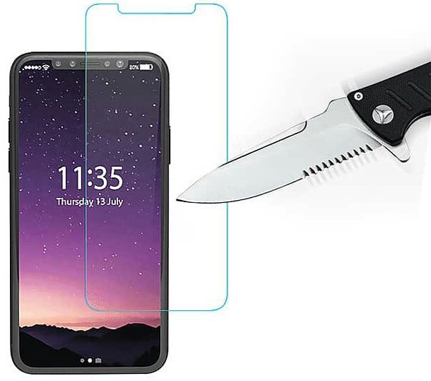 2.5D Tempered Glass Screen Protector for iPhone X (Minimum Order Quantity: 10 Pieces)
