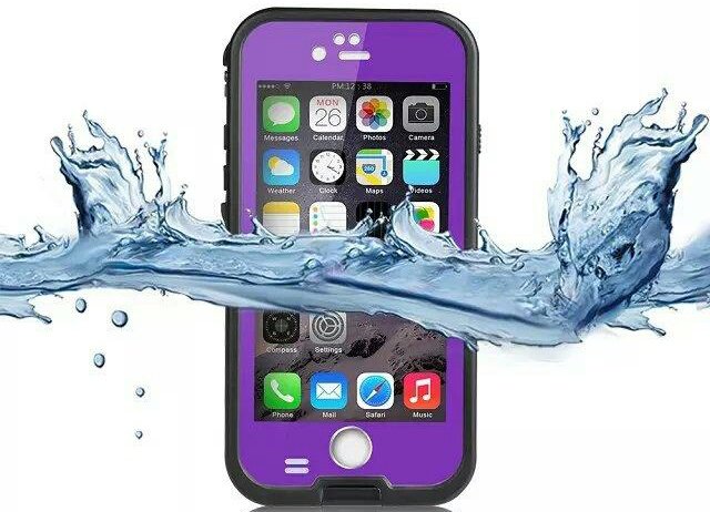 Waterproof Case for iPhone 6, iPhone 6S - Purple