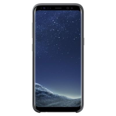 Silicone Cover for Samsung Galaxy S8 - Dark Grey