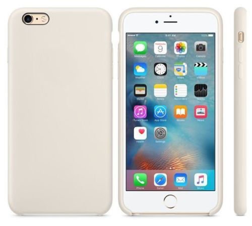 Silicone Cover for iPhone 6 Plus, iPhone 6S Plus - Antique White