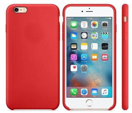 Red Silicone Cover for iPhone 6, iPhone 6S