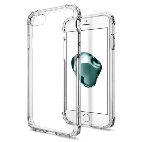 Clear Crystal Cover and Screen Protector for iPhone 7