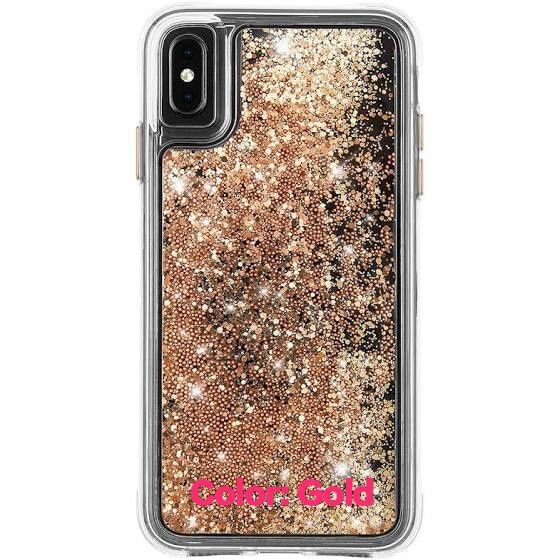 Waterfall Case for iPhone XS Max - Gold