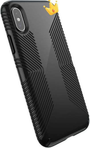 Presidio Grip Case for iPhone XS - Black