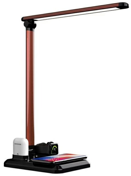 Table Lamp and Wireless Charger for AirPods, iPhone, Apple Watch