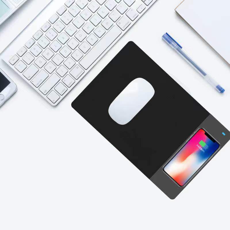Wireless Charging Mouse Pad for Apple Magic Mouse, iPhone XS, iPhone 8, Samsung Note 9, Note 8