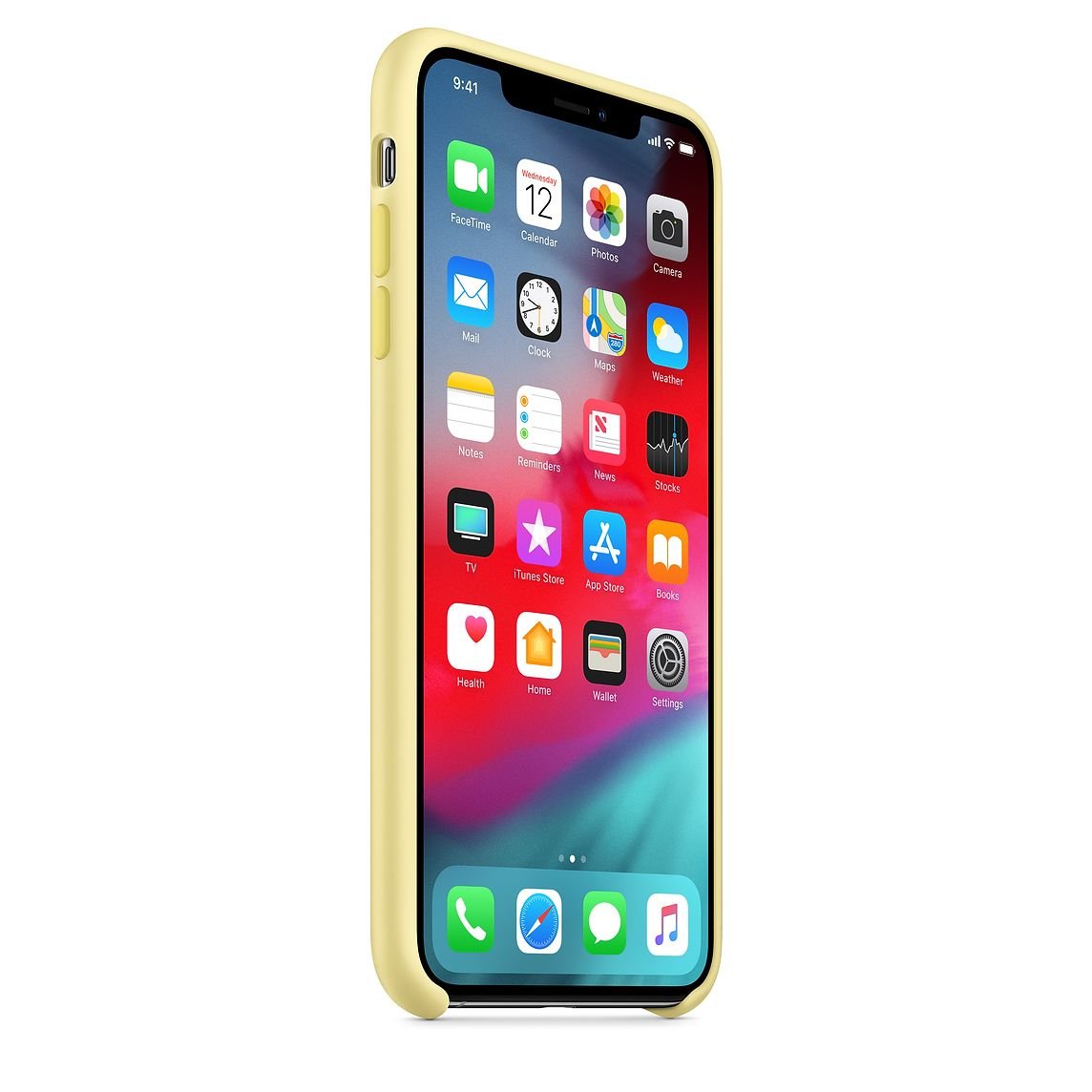 Mellow Yellow Silicone Case for iPhone XS Max