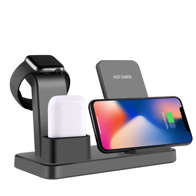 3 in 1 Multifunction Charging Stand for Apple Watch, AirPods, iPhone