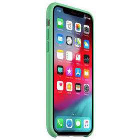 Silicone Cover for iPhone XS - Spearmint