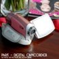 Paris - Digital Camcorder w/ Face Detection, 8x Zoom (Pink)