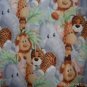 MadieBs Cute Monkeys Jungle Nap Mat Pad Cover w/Name