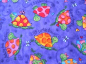 MadieBs Cute Turtles on Blue  Crib Sheet Custom New