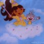 MadieBs Dora Princess Blue Sky Crib Sheet Custom New
