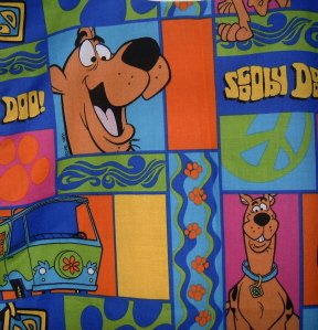 MadieBs /Scooby Doo Crib Sheet Custom New
