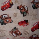 MadieBs /McQueen Mater Cars Tan  Crib Sheet Custom New