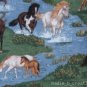 MadieBs /Wild Horses Stream River Crib Sheet Custom New