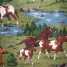 MadieBs Hores in the Meadow Custom  Window Valance New