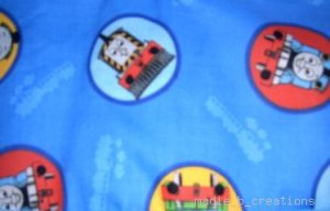 MadieBs Thomas the train Kinder Nap Mat Pad Coverw/Name