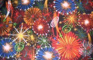 MadieBs Colorful Firewords  Custom  Pillowcase w/Name